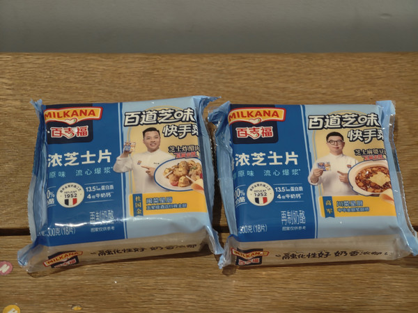 回购多次，百吉福芝士片