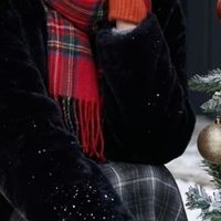 黑红配色冬季穿搭显白又贵气