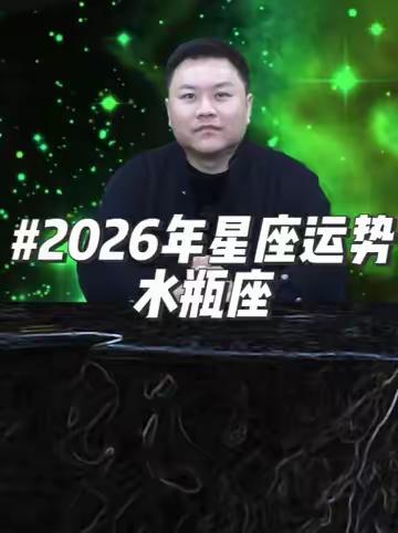 2026年12星座综合运势之水瓶座 #星座运势 #水瓶座