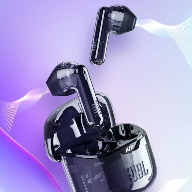 JBL TUNE FLEX小晶豆主动降噪真无线蓝牙耳机半入耳式音乐耳机
