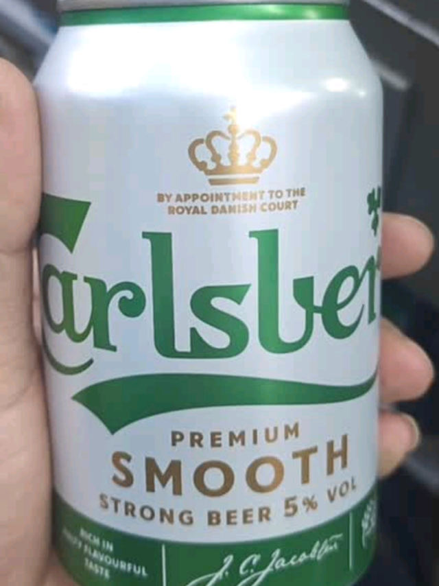嘉士伯啤酒，顺滑