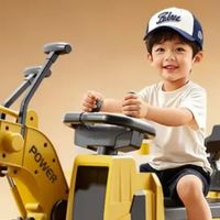 双旦送礼天花板！这款可坐人挖掘机，娃玩到不想停