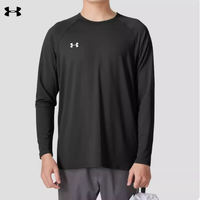 秋冬运动党狂喜！安德玛这件长袖T恤承包我所有训练局💪