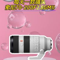 大三元镜头索尼70-200F2.8GMII