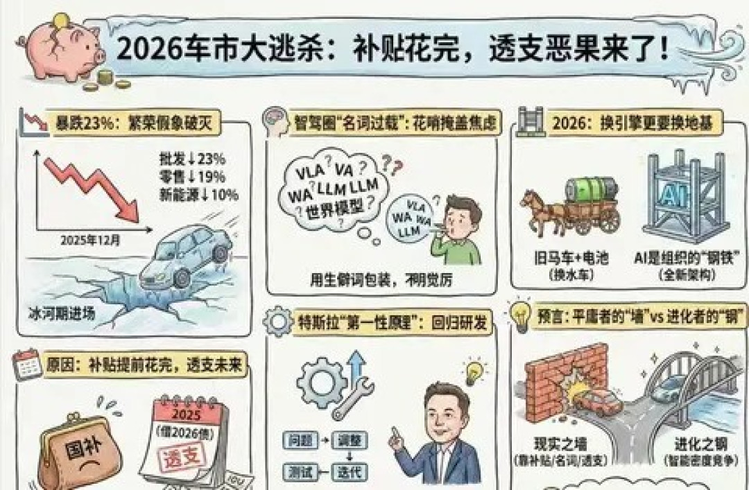 2026淘汰赛前夜：智能驾驶褪去泡沫，硬核实力成生死门槛