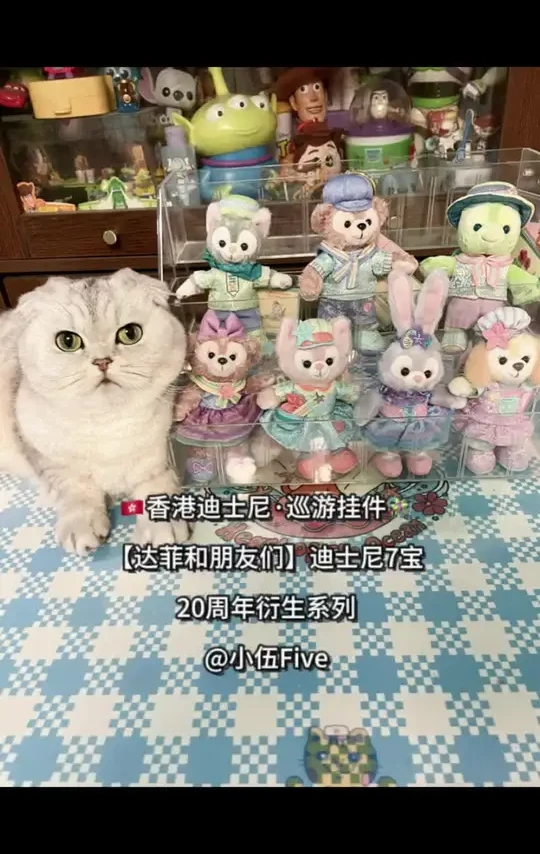 香港迪士尼🇭🇰巡游系列🪅迪士尼7宝挂件测评Vlog. 
#达菲和他的朋友们 #星黛露 #玲娜贝儿 #港迪巡游 #我的玩具分享