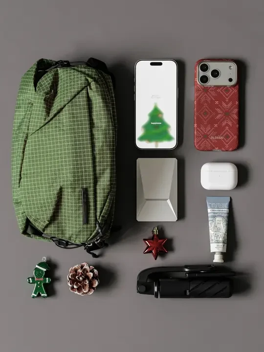 翻包EDC｜极简主义｜J人周一极简出行通勤日常