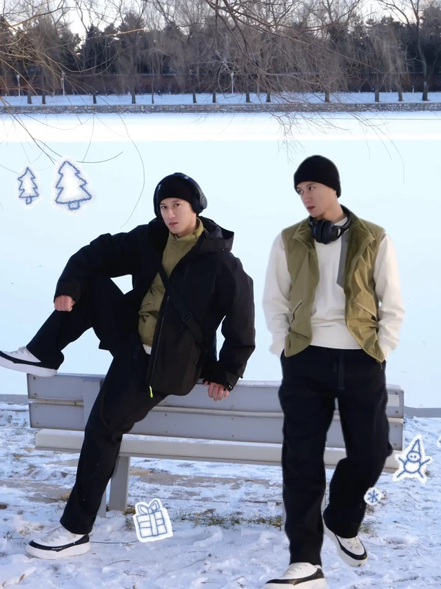 圣诞雪季 | 东北男生的保暖氛围感穿搭