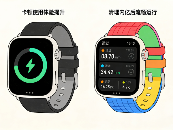 智能手表流畅度与颜值双提升