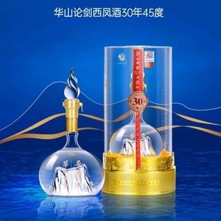 西凤酒华山论剑30年陈酿55%vol 凤香型白酒500ml 单瓶装【报价价格评测