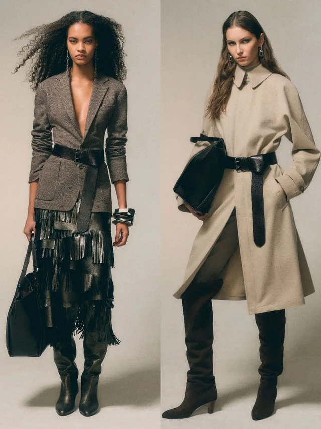 26早秋 | 美式老钱风，腰带勾勒优雅