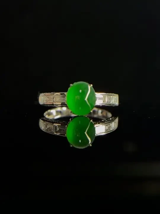 镶涨哦！ #翡翠 #珠宝首饰  #珠宝分享