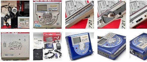 SHARP 夏普 MD-MS721 MS722 MD随身听经典机型