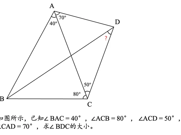 一道几何题测试各家AI推理能力