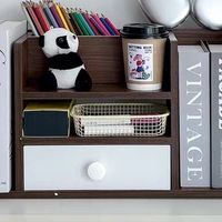 桌面收纳架，让凌乱书桌变“治愈系工作站”！