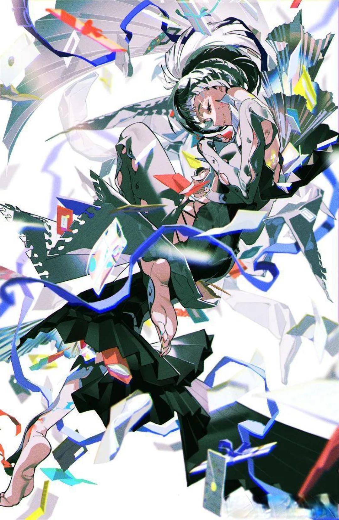 光影魔术师米山舞：将动画动态注入插画，定格极致张力