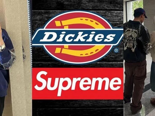 宁艺卓曝光 Supreme「迈克尔·杰克逊」联名卫衣，下周 Dickies 工装登场！粉丝穿搭街拍欣赏：山本耀司卫衣实物太帅~
