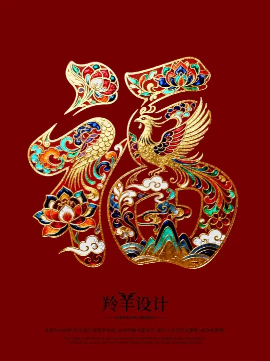 【AIGC】马年福到