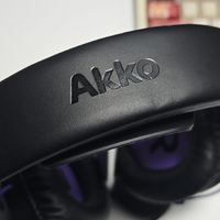 实测Akko GH300头戴式耳机:CS玩家闭眼入的性价比神器.。