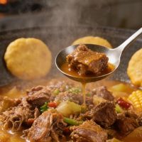 年度美食:东北铁锅炖大鹅