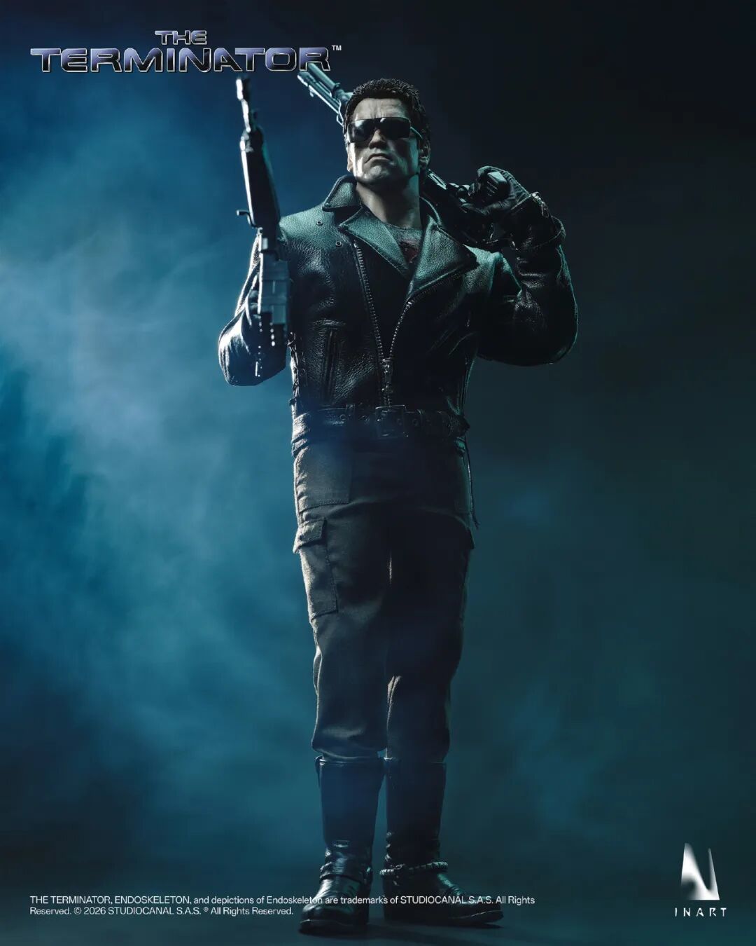 INART《终结者》T-800 1/6人偶官图公开,12月29日开启预订