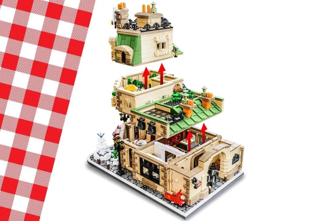 料理鼠王 再度进入 LEGO Ideas 10K,已经第四次了~