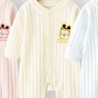 低成本养娃穿搭分享：巴布豆无骨连体衣，贴身好穿又省钱