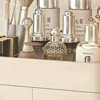 我的桌面救星：超大容量化妆品收纳盒