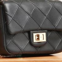 百丽2025新款小香菱格绗缝包体验