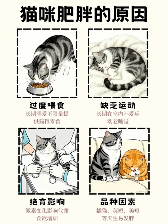 肥猫课堂开课了！如何控制体重？