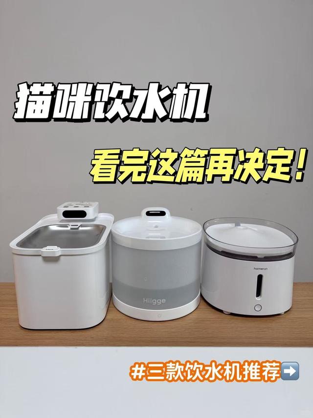 猫咪饮水机就该这么选！看完这篇做决定！