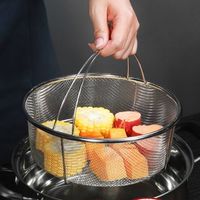 304不锈钢蒸架，不易生锈、结实耐用，适配性强！