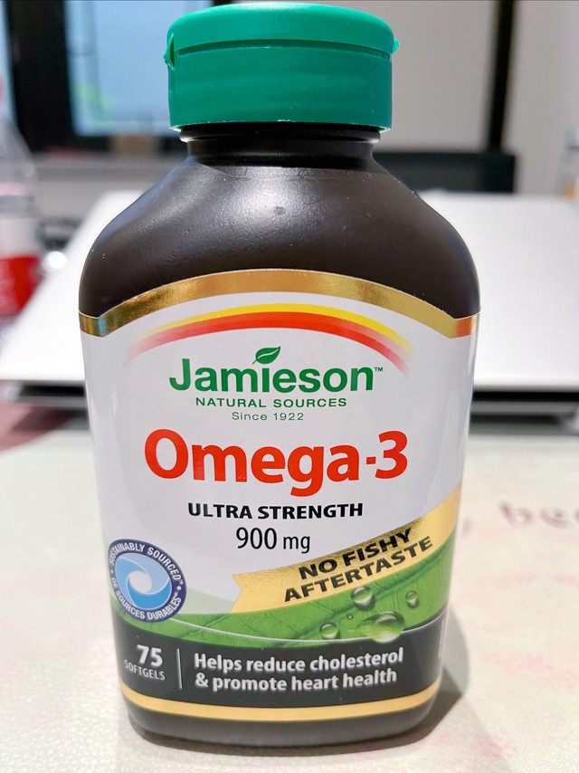 健美生omega-3+VC咀嚼片，日常养生闭眼冲