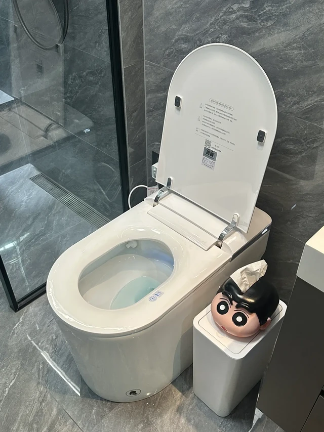 定制坑距的墙排马桶落地！无缝靠墙太舒适了