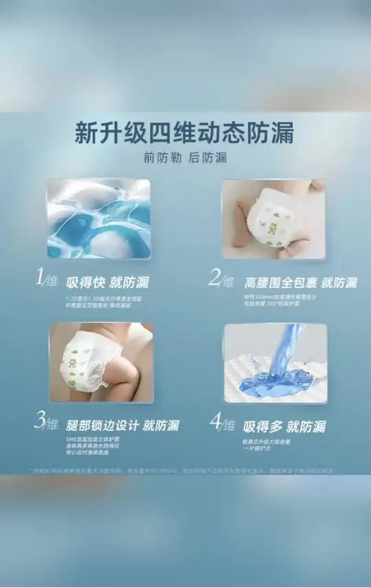 #泰迪熊探险家纸尿裤 #四维防漏宝宝纸尿裤 TeddyBear/泰迪熊【8包】新探险家系列超薄成长裤纸尿裤 M-XXXL码#超薄透气婴儿纸尿裤 #泰迪熊特薄纸尿裤 #大容量吸收婴儿尿裤