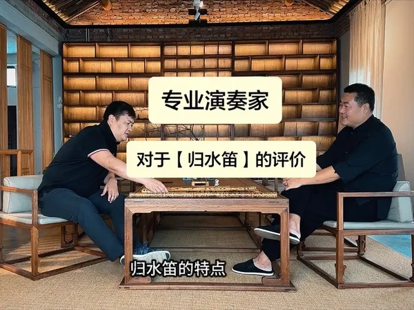 来自专业人士演奏家对于【归水笛】的评价#民族乐器 #笛子 #弘扬国乐 #涨知识 #纯手工打造 @归水琴箫艺术空间