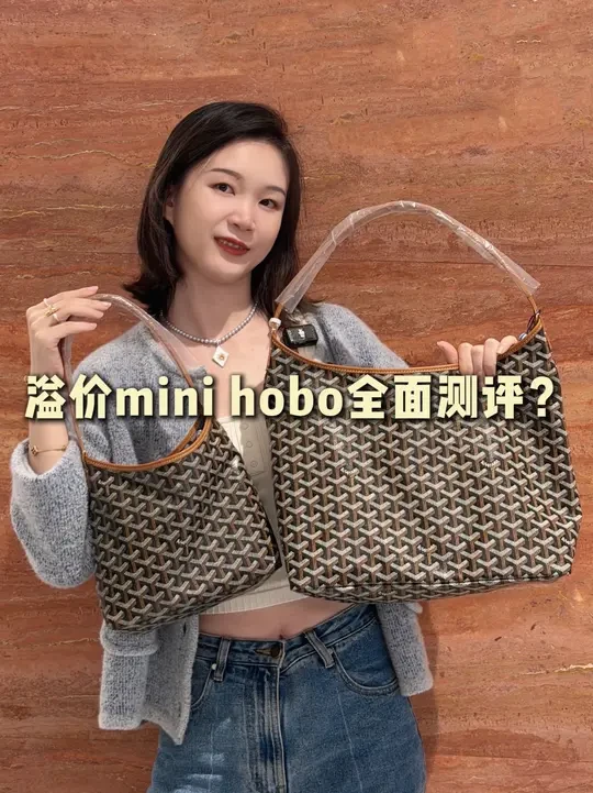 国内首测Goyard mini hobo溢价到底值不值？ #Goyard  #hobo  #包包测评  #购买指南 #goyardminihobo