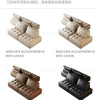 横厅封神！DDC双面真皮沙发，极简党狂喜的黑色豆腐块🛋️