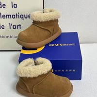 英贝米尼加绒学步靴，男宝女宝都能穿的冬日小暖靴❄️