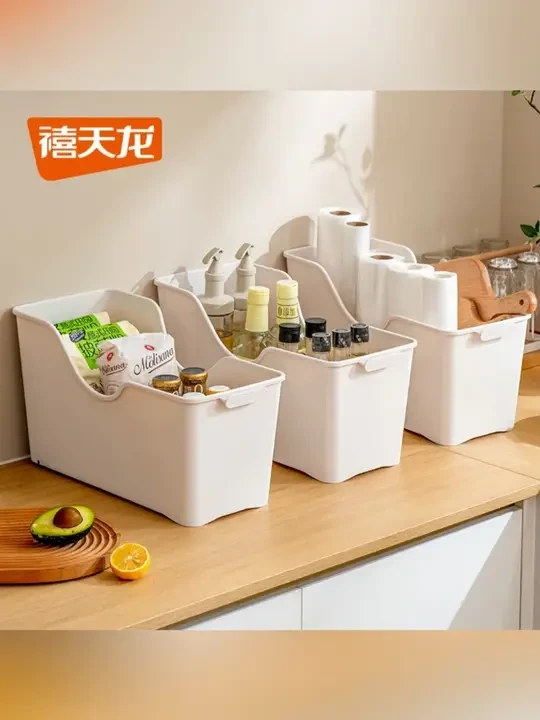 Citylong/禧天龙大容量锅具收纳桶橱柜收纳家用(SC短 厨房乱？一桶搞定！ #厨房收纳 #收纳神器 #厨房好物 #家居整理 #收纳盒推荐