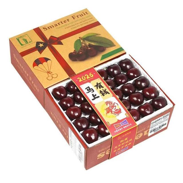 伶俐果匠5J智利车厘子礼盒，每一口都是南半球的阳光甜🍒