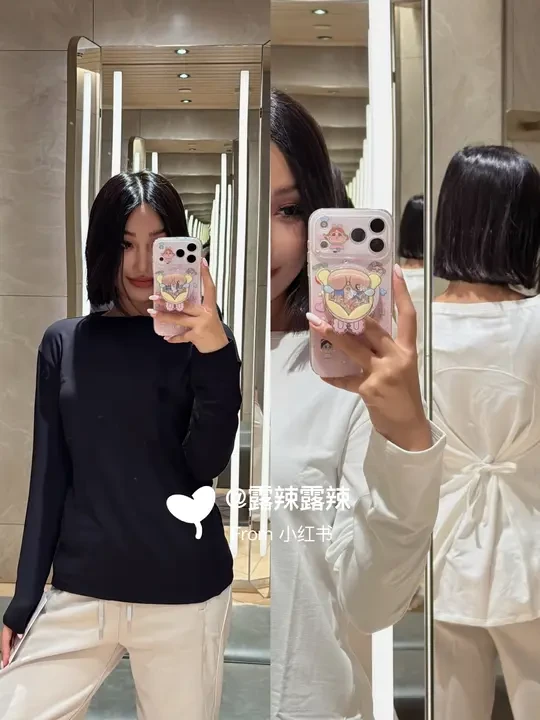 lululemon11.25｜Tie-Back拉绒后侧系带长袖