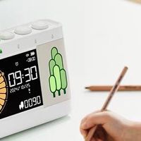 科学罐头树苗作业打卡机：培养孩子自律