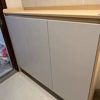 实木鞋柜收纳靠墙一体进门口入户柜