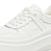 TATA他她2026春厚底小白鞋体验