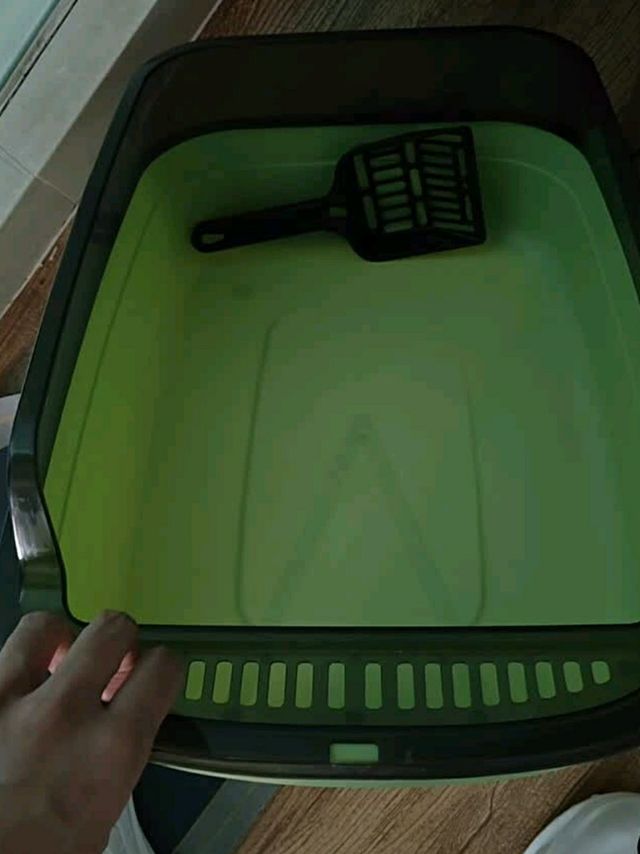 大号加高围栏猫砂盆防外溅