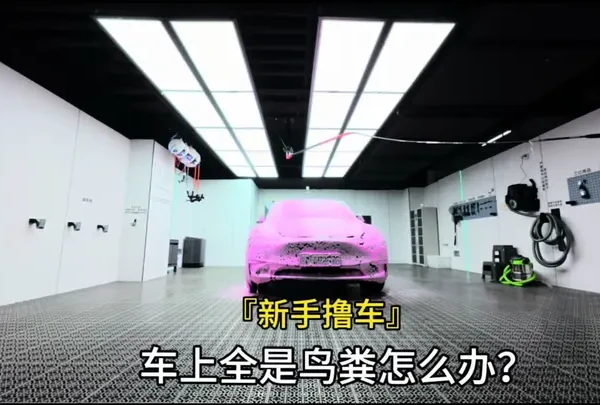 自助洗车店
如何去除车上的鸟粪？？
#金华 #金华洗车 #金华洗车天花板 #精致洗车 #解压
