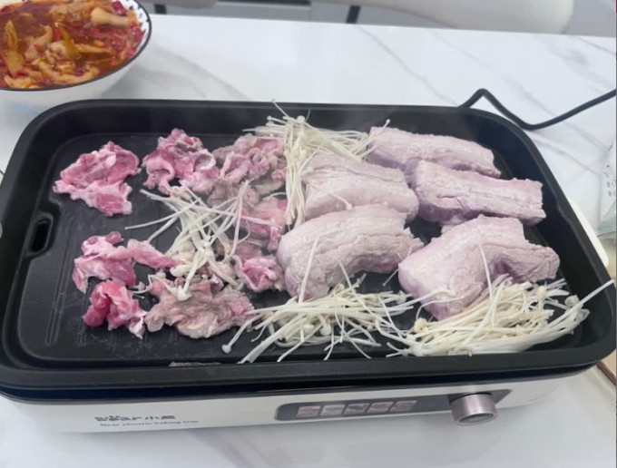 小熊电热烧烤炉