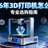 2026年3D打印机怎么选？从FDM到光固化，从千元到万元全覆盖！