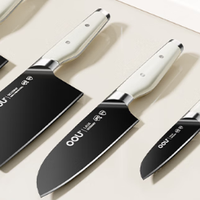 OOU 大白熊钛刀套装专业测评：抗菌消毒 + 德国精钢